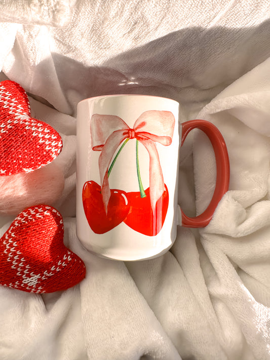 Cherry Bow Mug