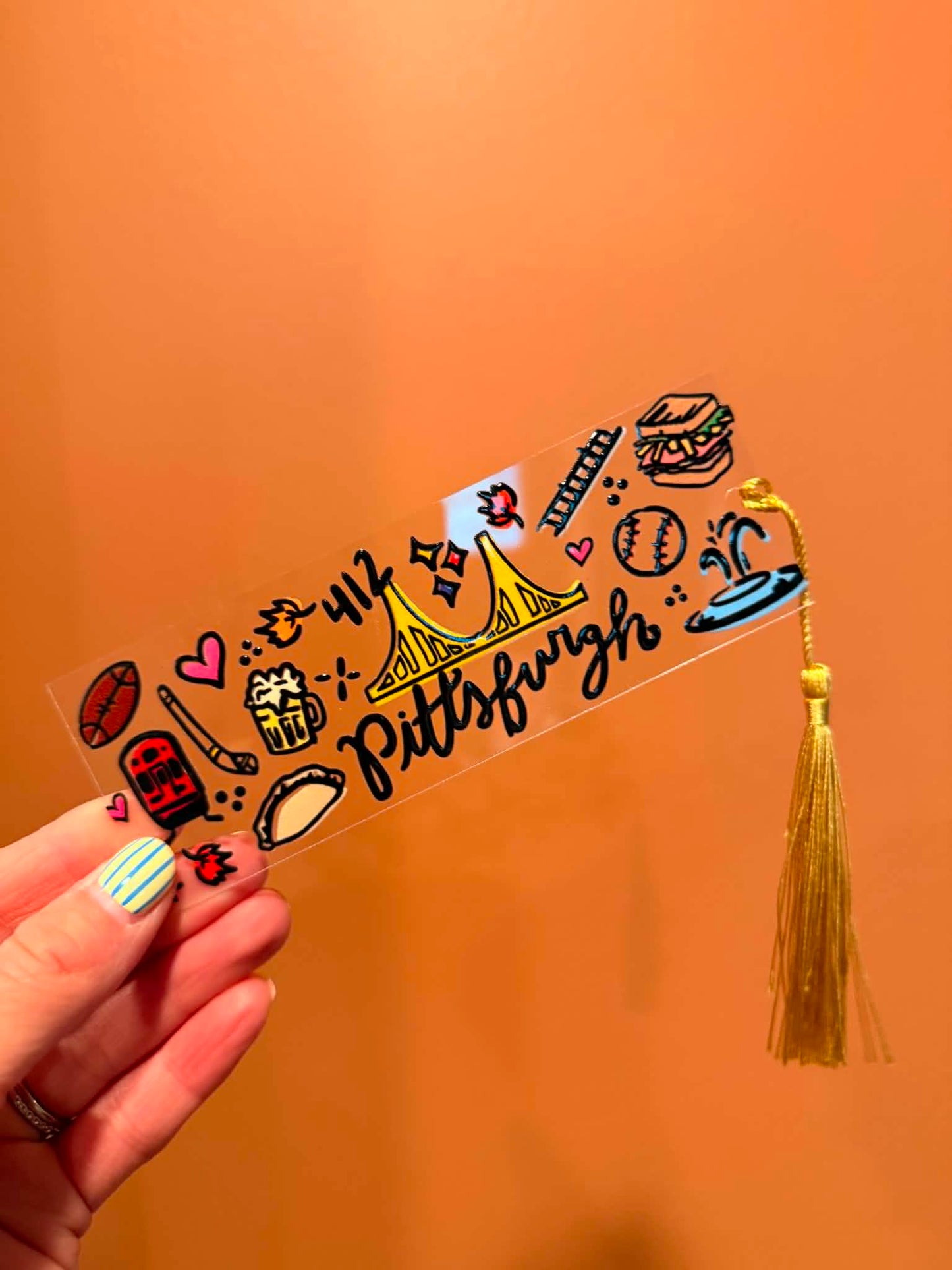 Pittsburgh Icon Bookmark