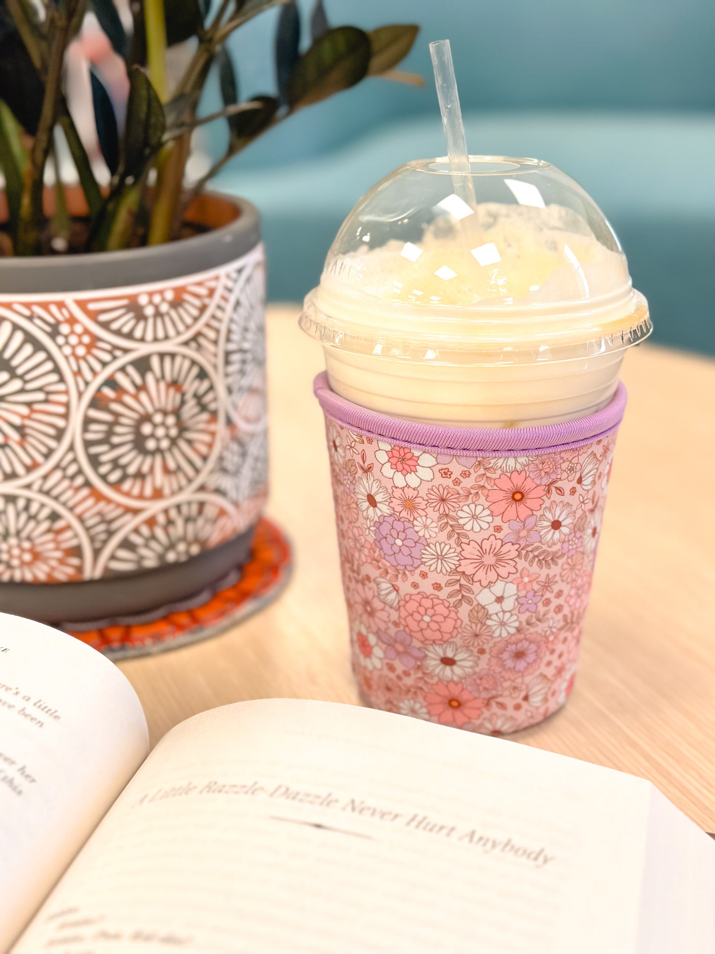Groovy Flower Coffee Sleeve