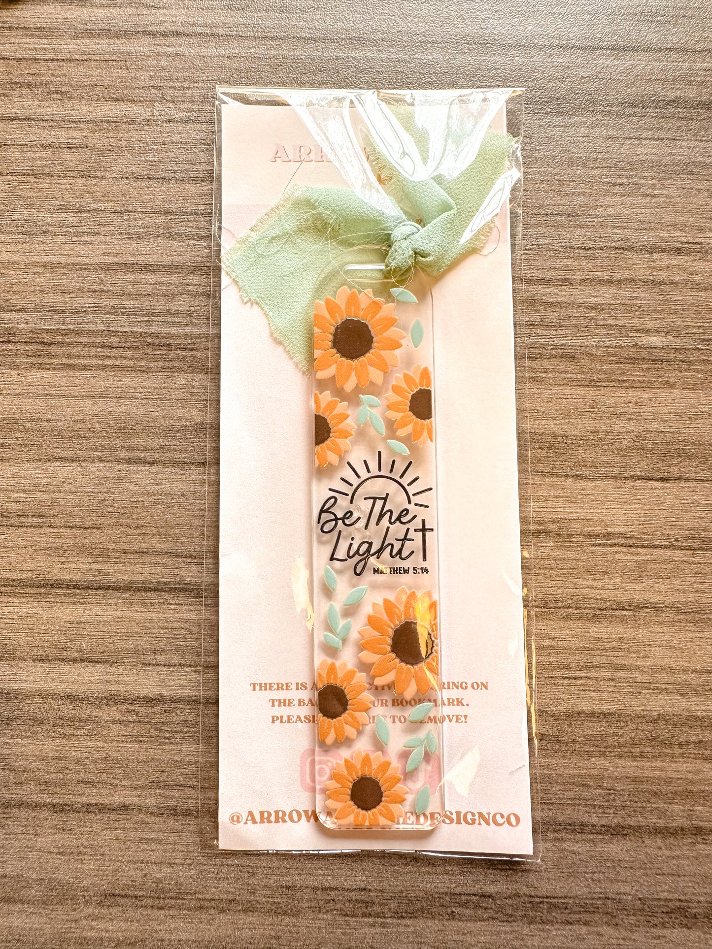 Be the Light Bookmark