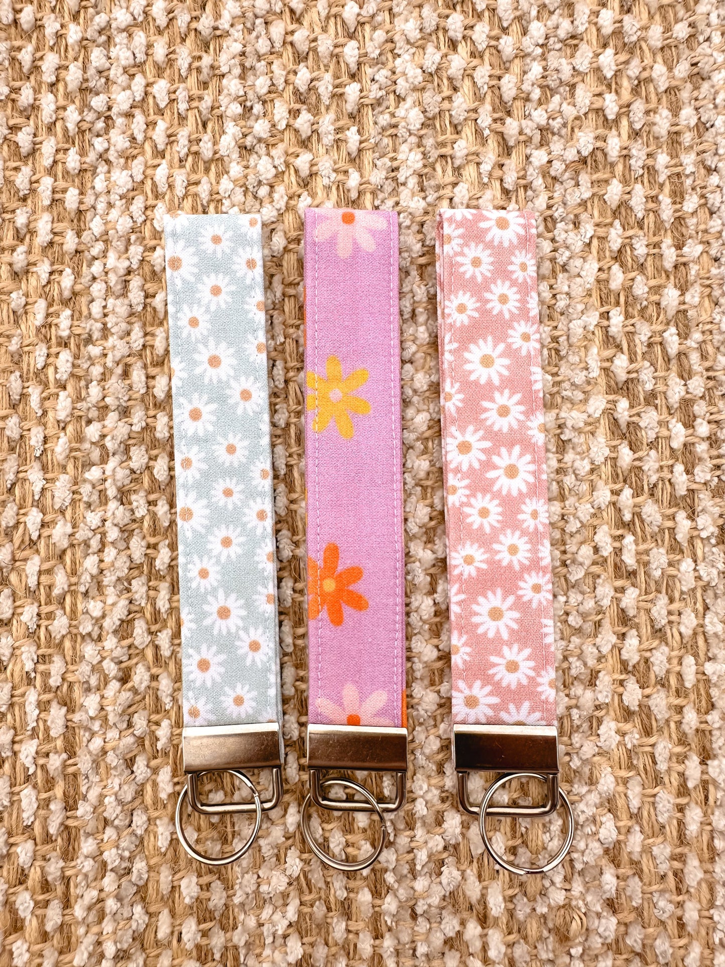 Flower Wristlet Key Fob