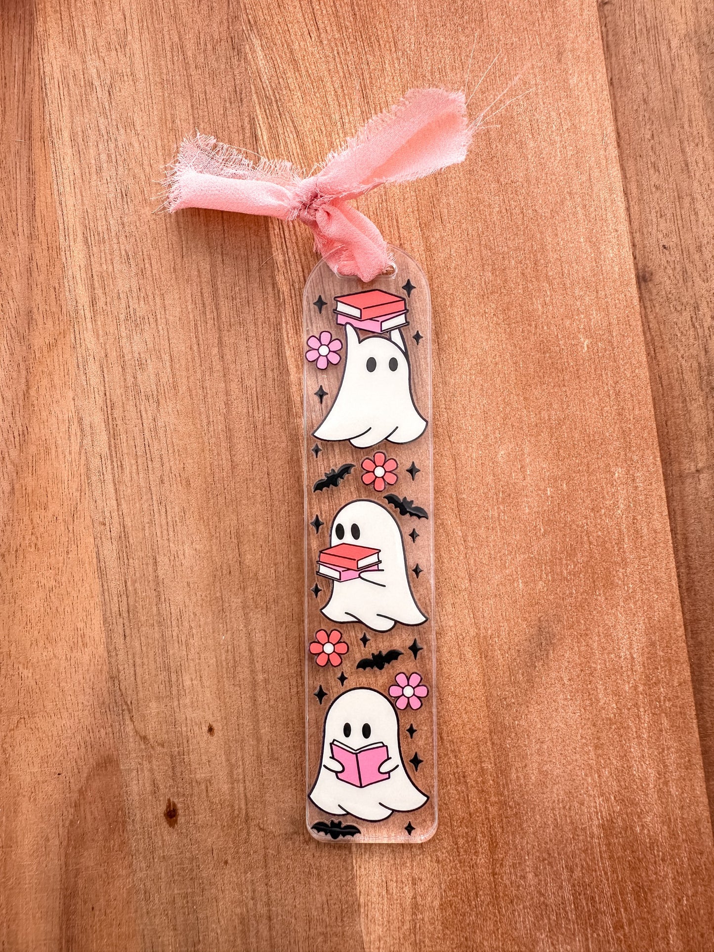 Ghost Acrylic Bookmark | Cute Ghost | Books