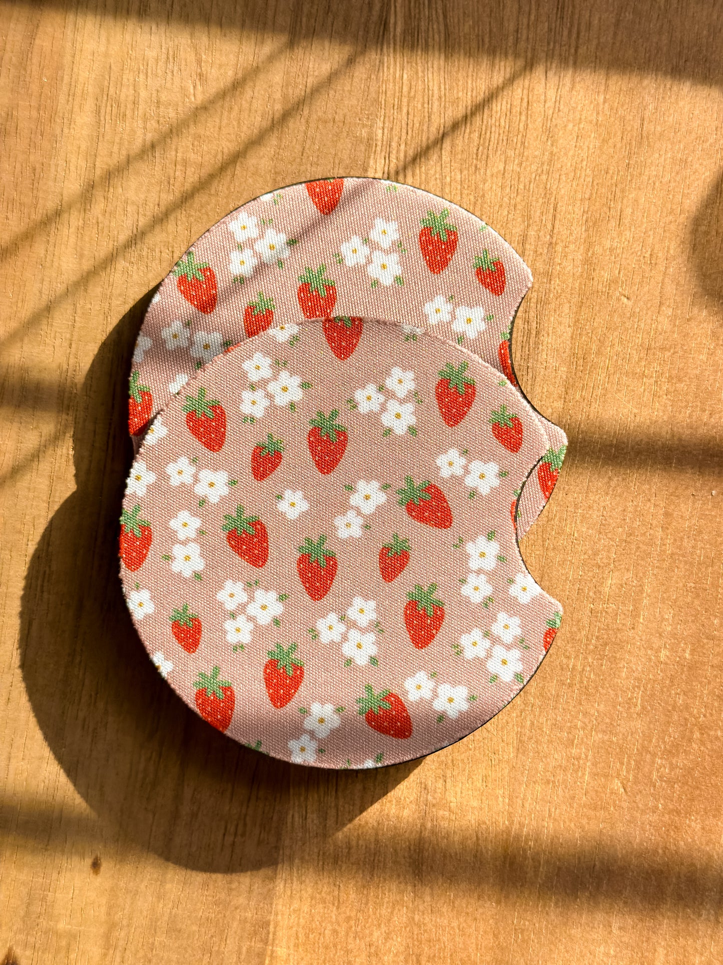 Strawberry Fields Car Coaster