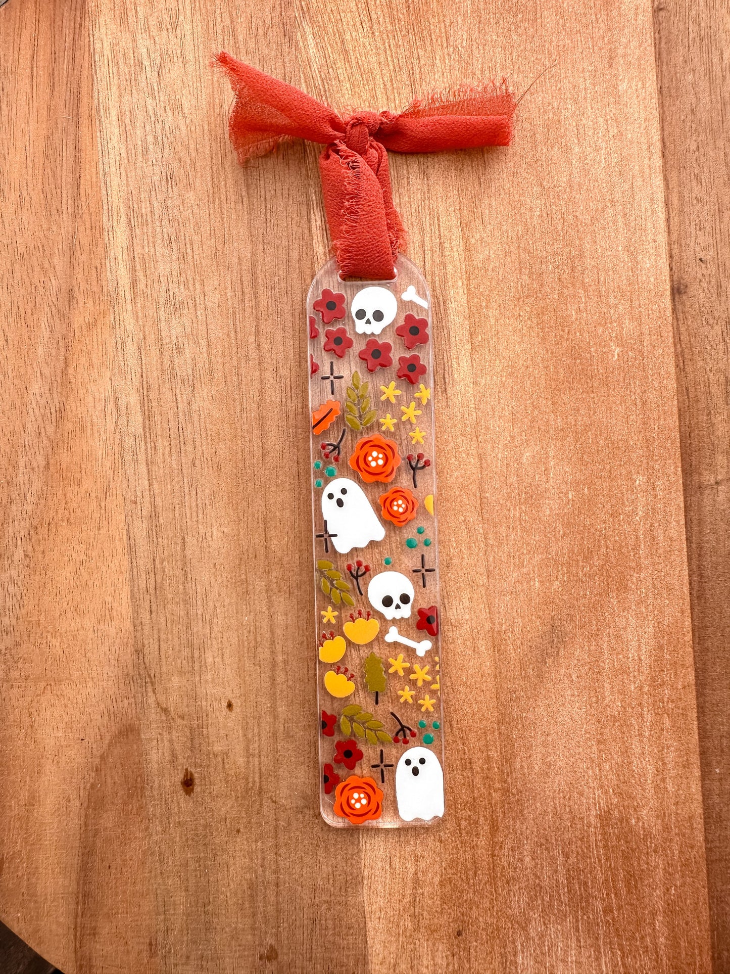 Spooky Friends Acrylic Bookmark