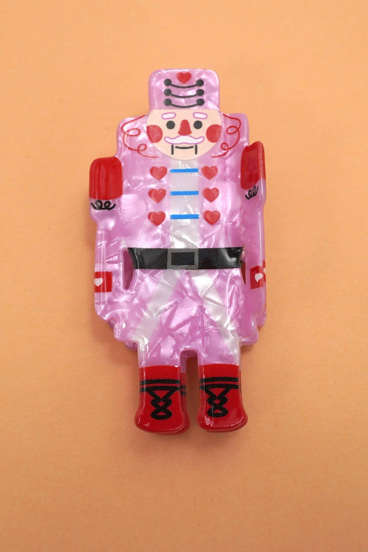 CHRISTMAS TREE SANTA SNOWMAN HAIR CLAW CLIPS | 40H939: CHRISTMAS TREE