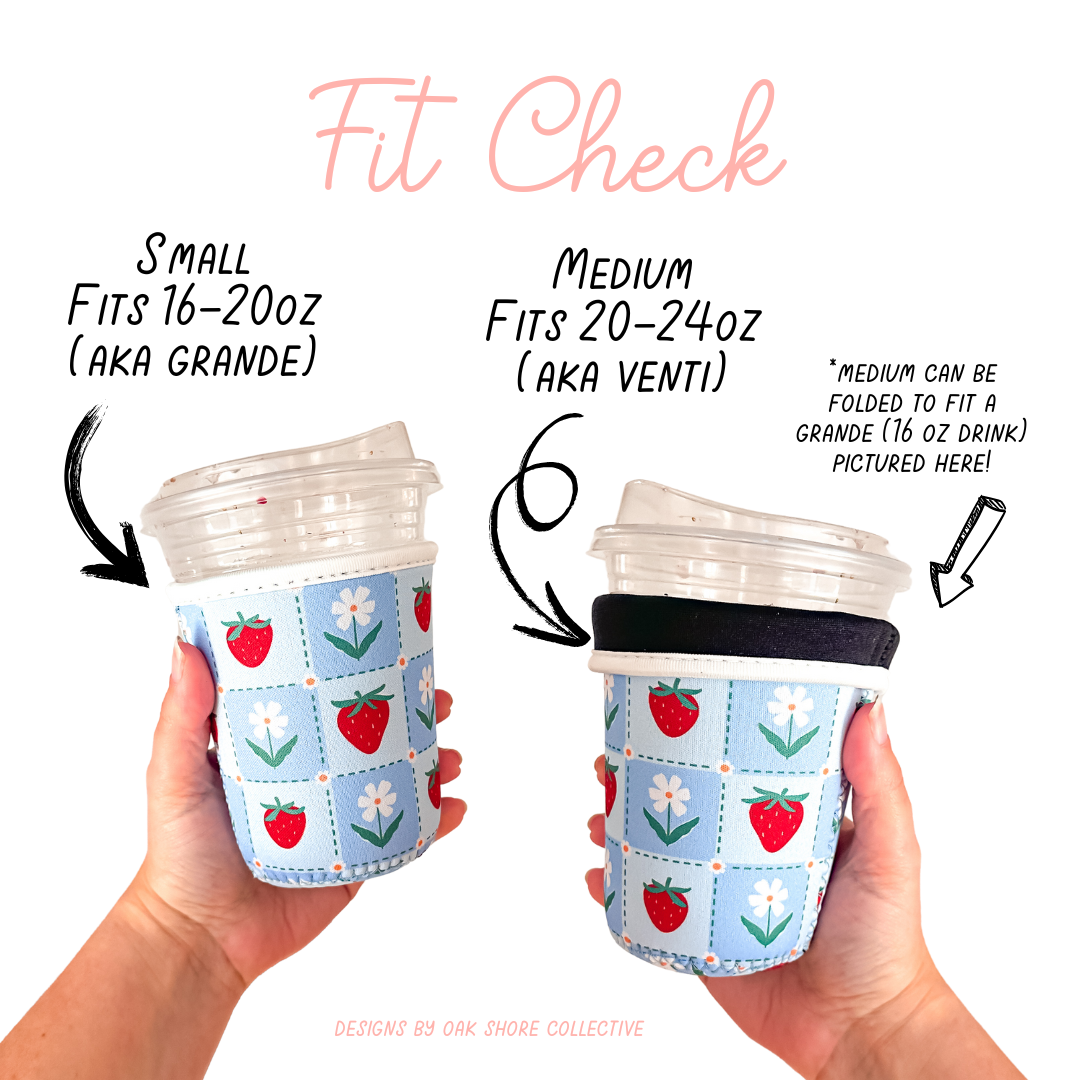 Mon Cheri (Cherries) | Iced Coffee Sleeve: Small
