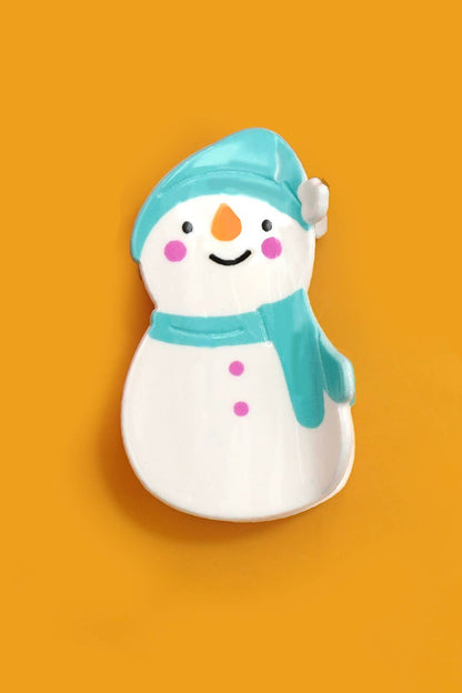 CHRISTMAS TREE SANTA SNOWMAN HAIR CLAW CLIPS | 40H939: CHRISTMAS TREE