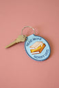 Read More Embroidered Keychain