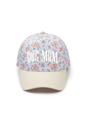 Dog Mom Embroidered Floral Hat