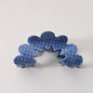VINTAGE PORCELAIN STYLE HALF MOON HAIR CLAW CLIPS | 40H900: B