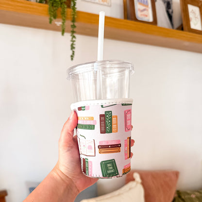 Smut Book Stacks | Iced Coffee Sleeve: Small